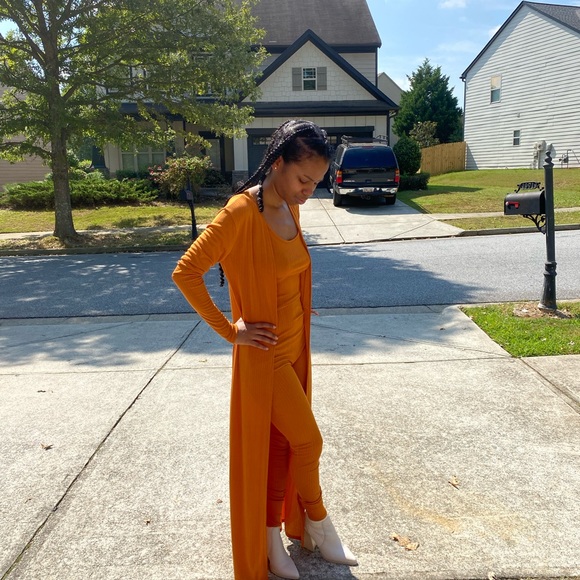 2 piece sleeveless jumper with cardigan - Picture 3 of 6